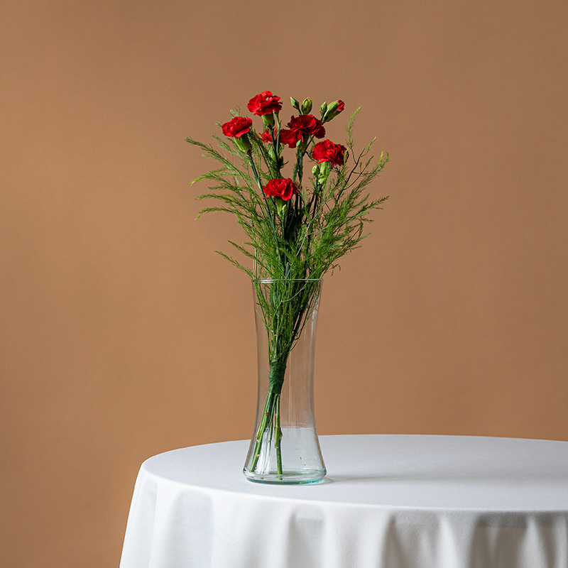 Detalle con clavel spray