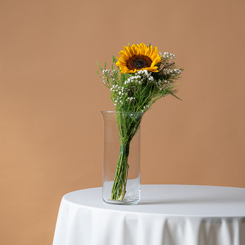 Detalle con girasol