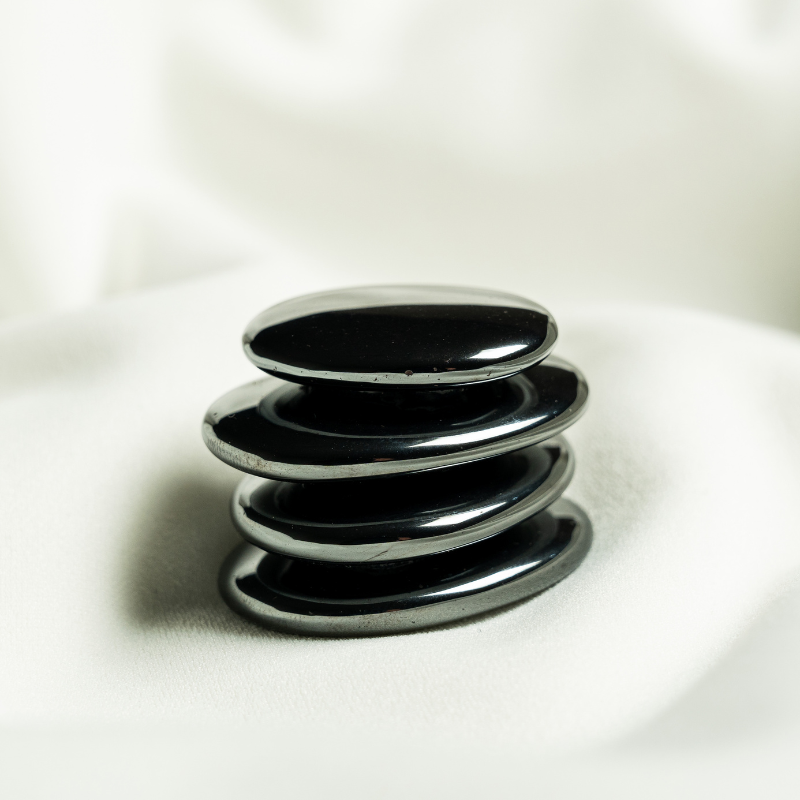 Relicario Hematite Gris